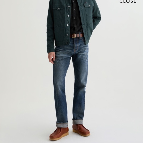 AG ADRIANO GOLDSCHMIED PROTEGE  STRAIGHT JEANS SIZE 34 - Picture 15 of 15